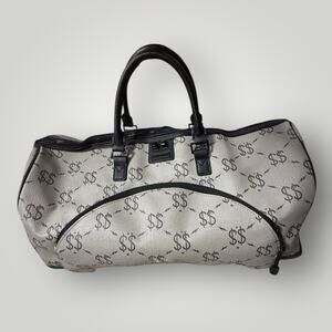 Sprayground Limited Edition Duffle Bag- Gray/Black -Carry On – No Strap